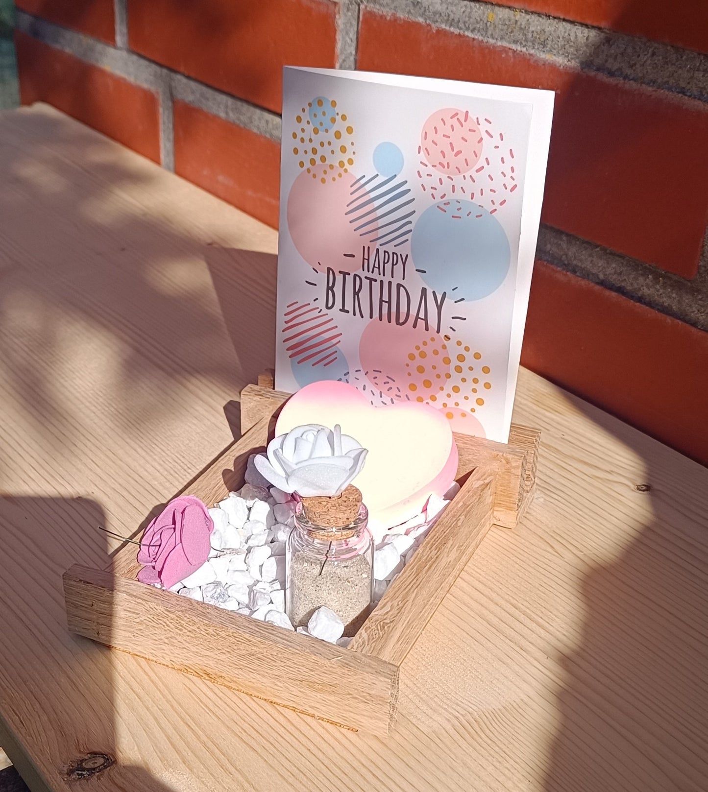 Dekobox m. Kartenhalter