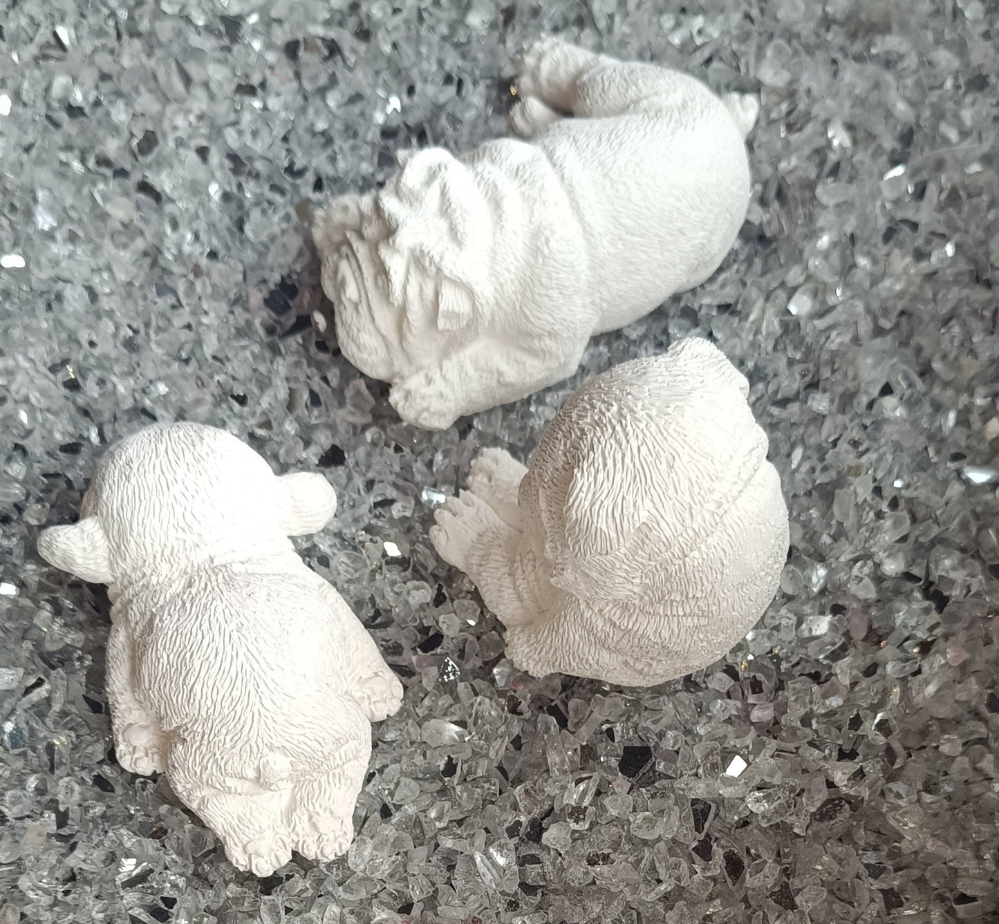 Faule Hunde 3Stk. 5-9cm länge als Set