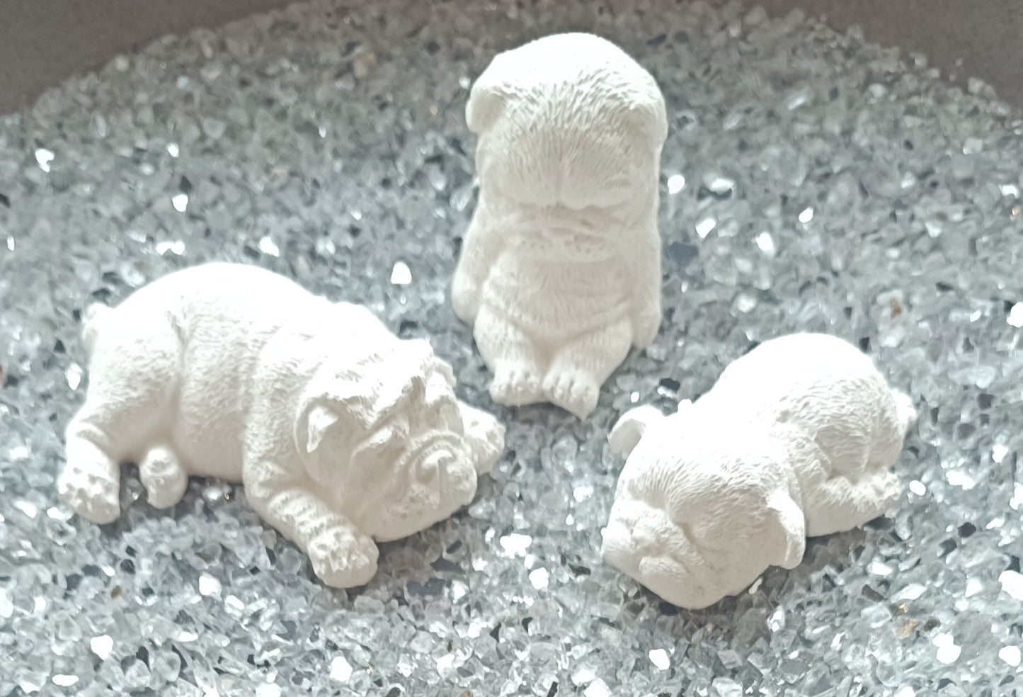 Faule Hunde 3Stk. 5-9cm länge als Set