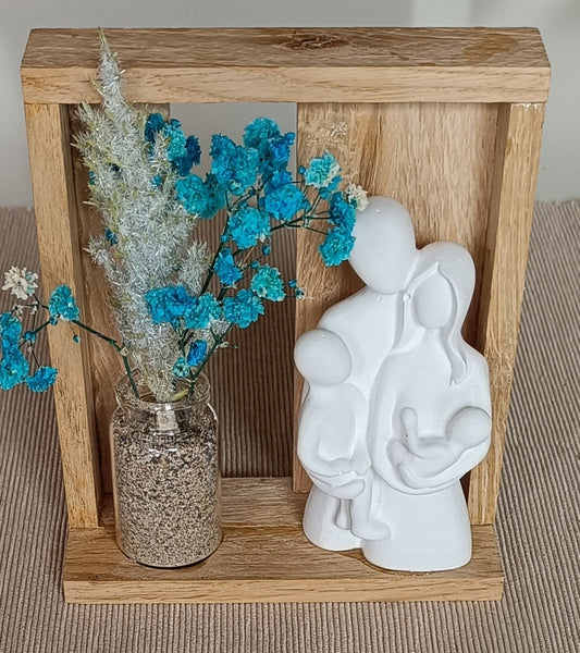 Dekobox "Blumenfamilie"