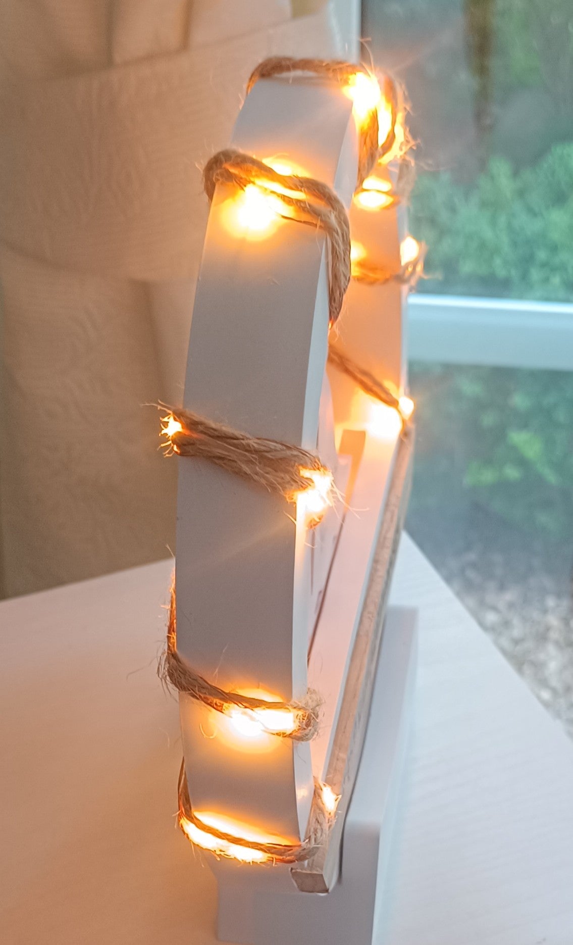 Dekoaufsteller "Pärchen mit LED"