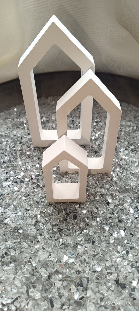 Häuserrahmen-Set 3-tlg