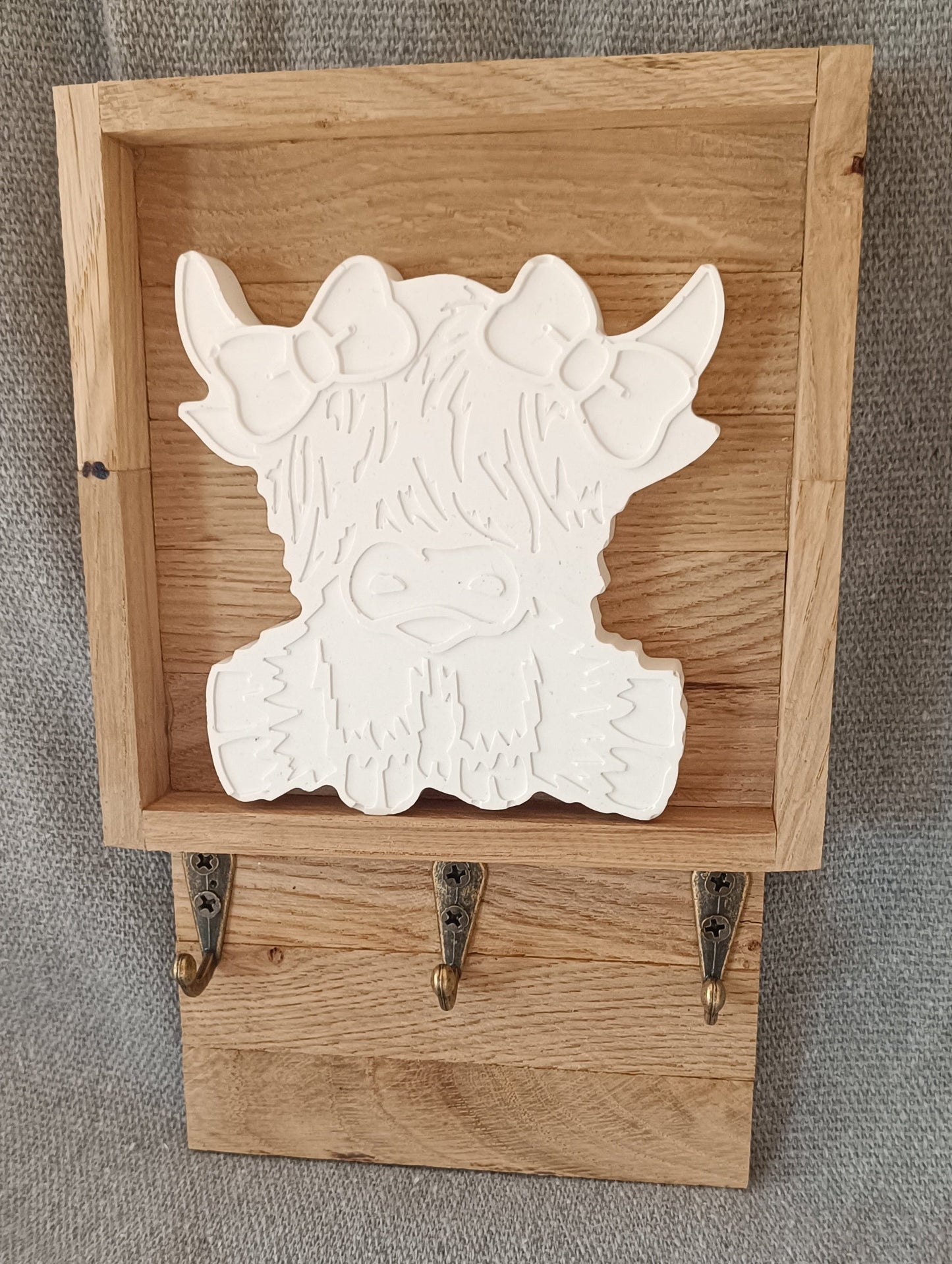 Schlüsselbrett "Rinderkopf"