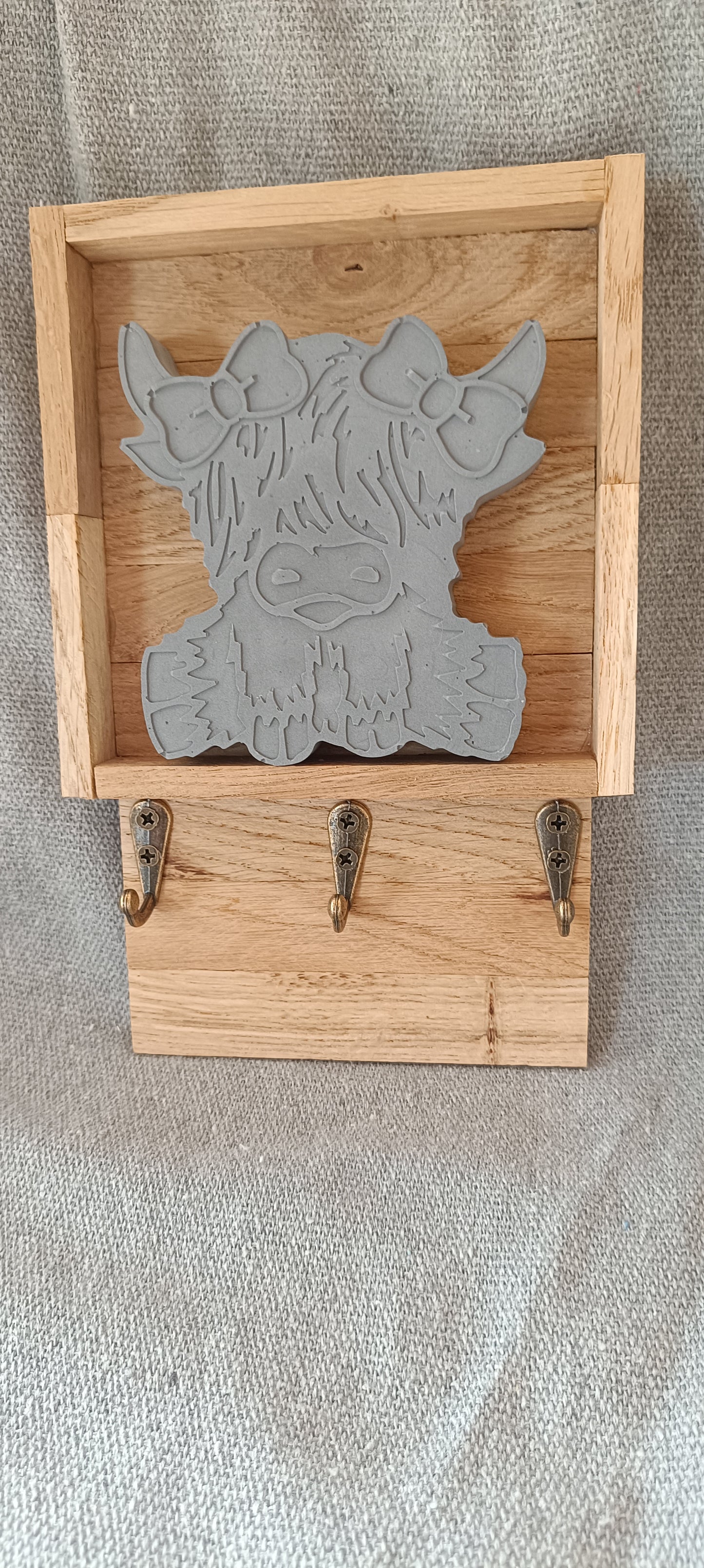 Schlüsselbrett "Rind"