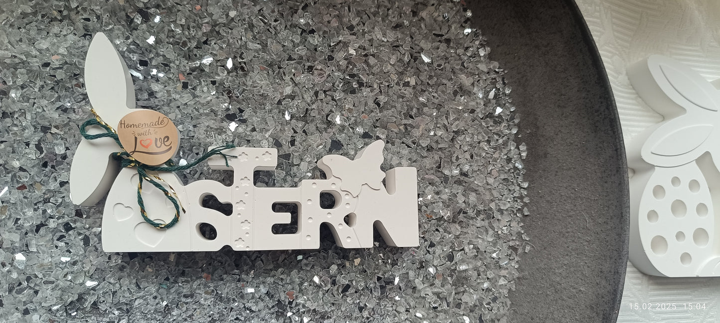 Ostern Schriftzug 15cm x 9,5cm