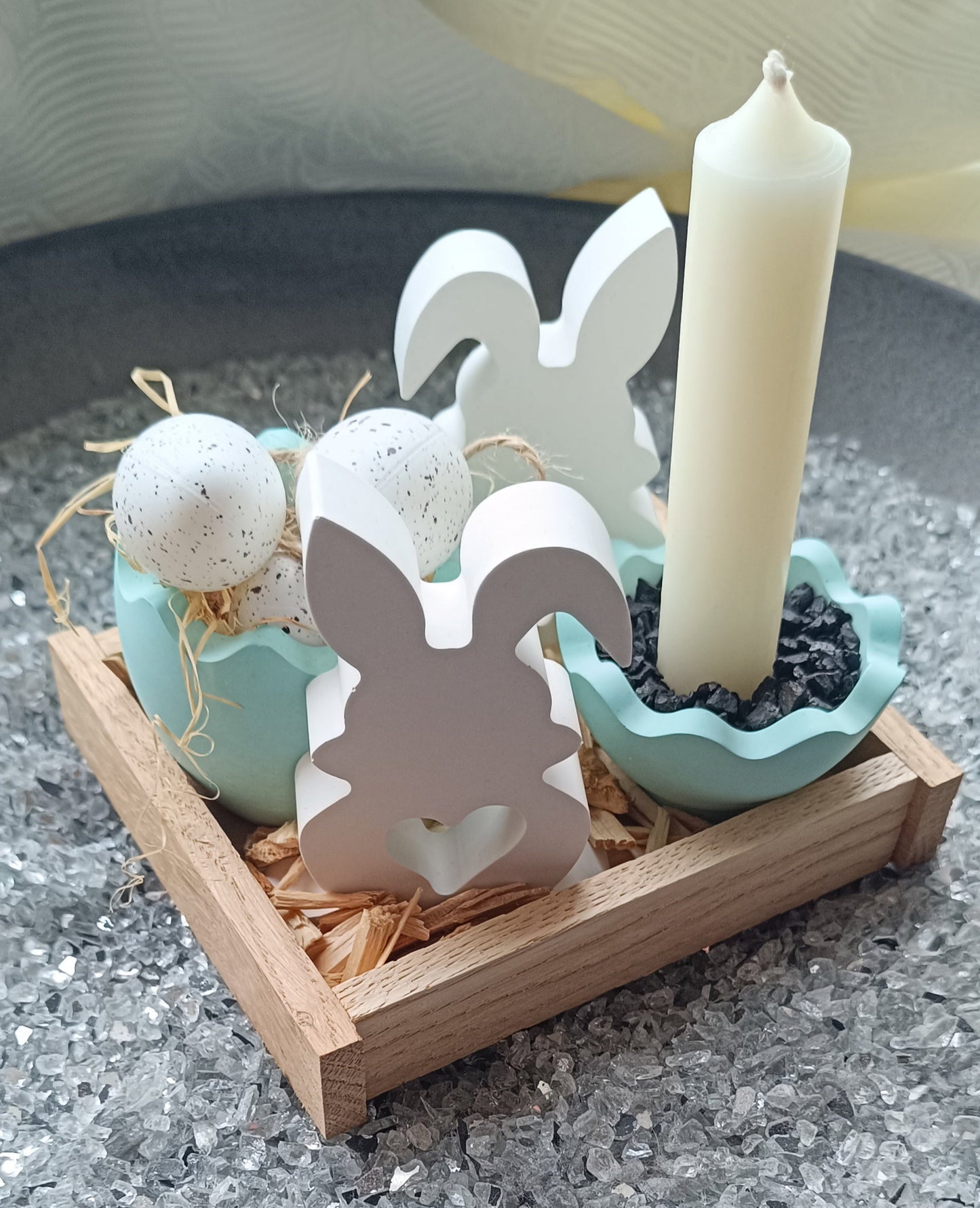 Osterdekoration 13,5cmx12cm