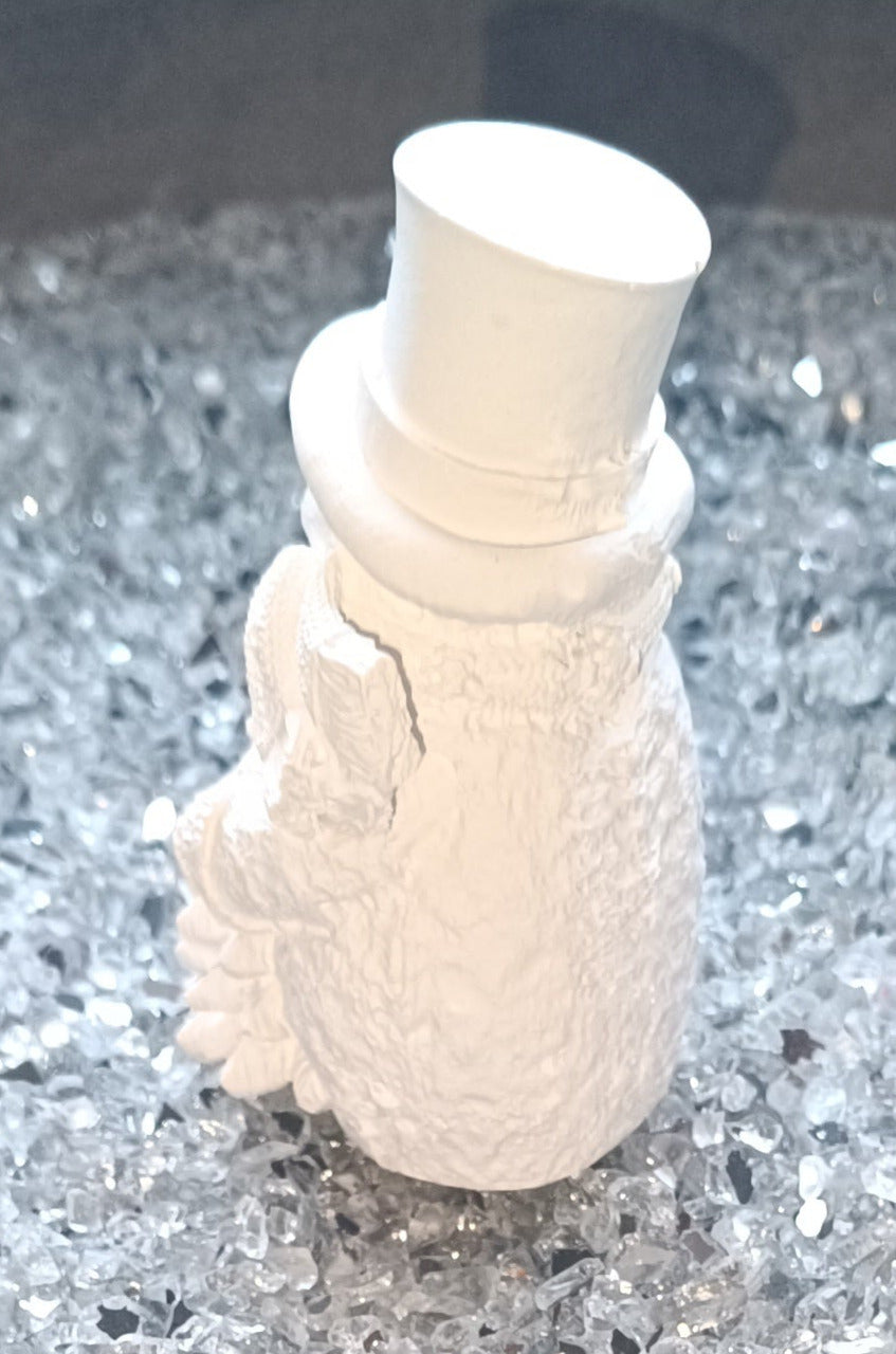 Schneemann mit Zylinder