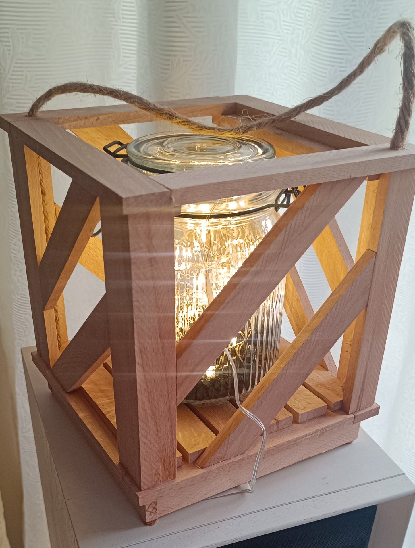 Holzlaterne "Edel"