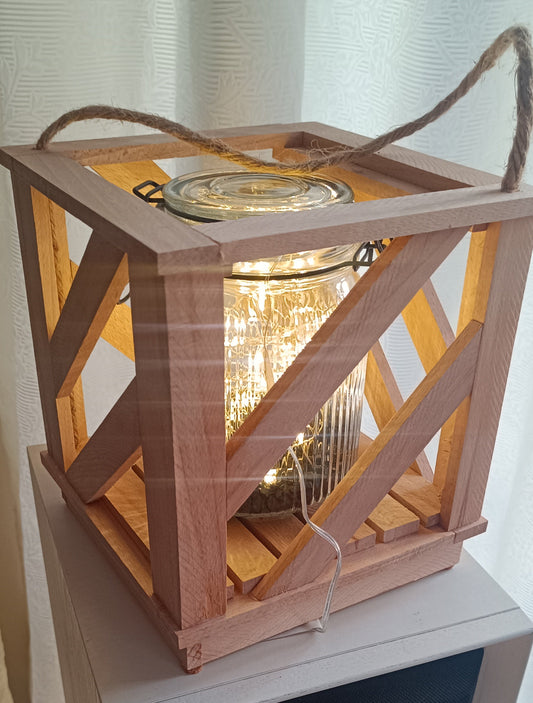 Holzlaterne "Edel"