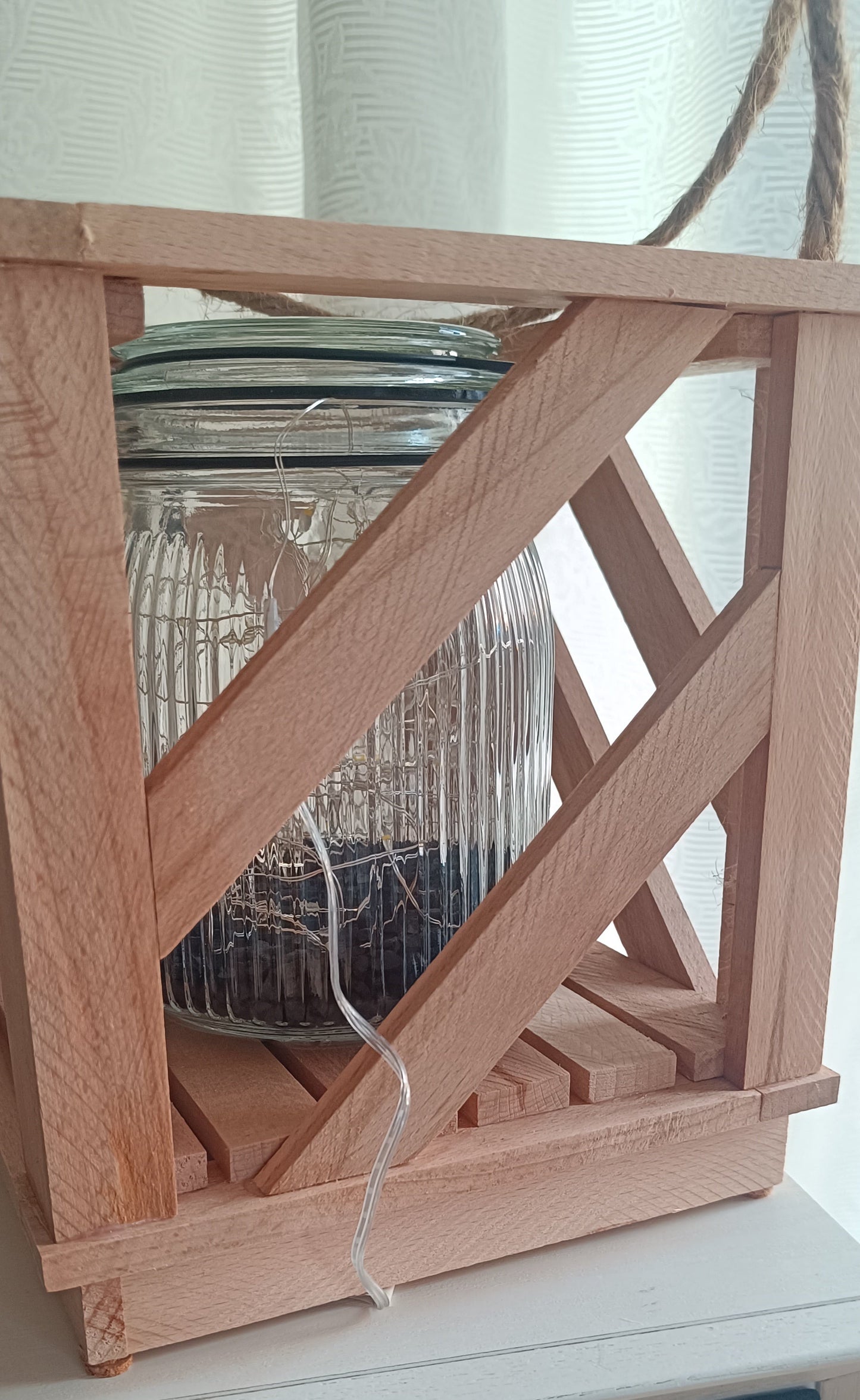Holzlaterne "Edel"