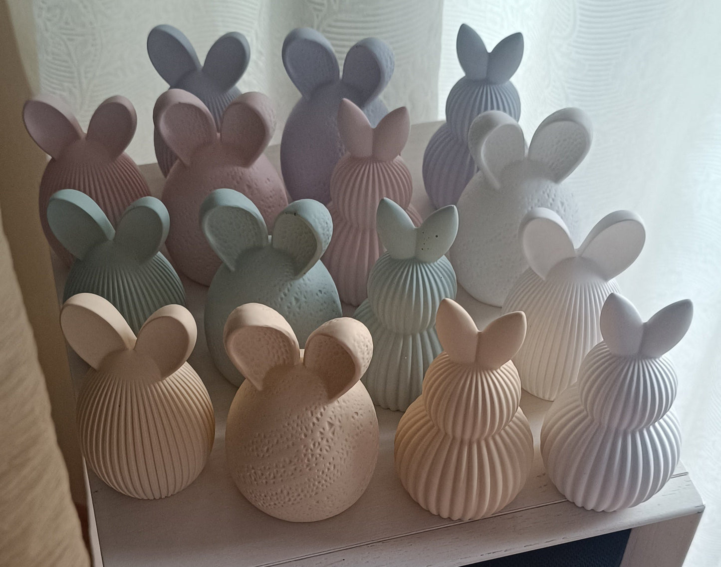 Dekorative Osterhasen Set 3Stk.