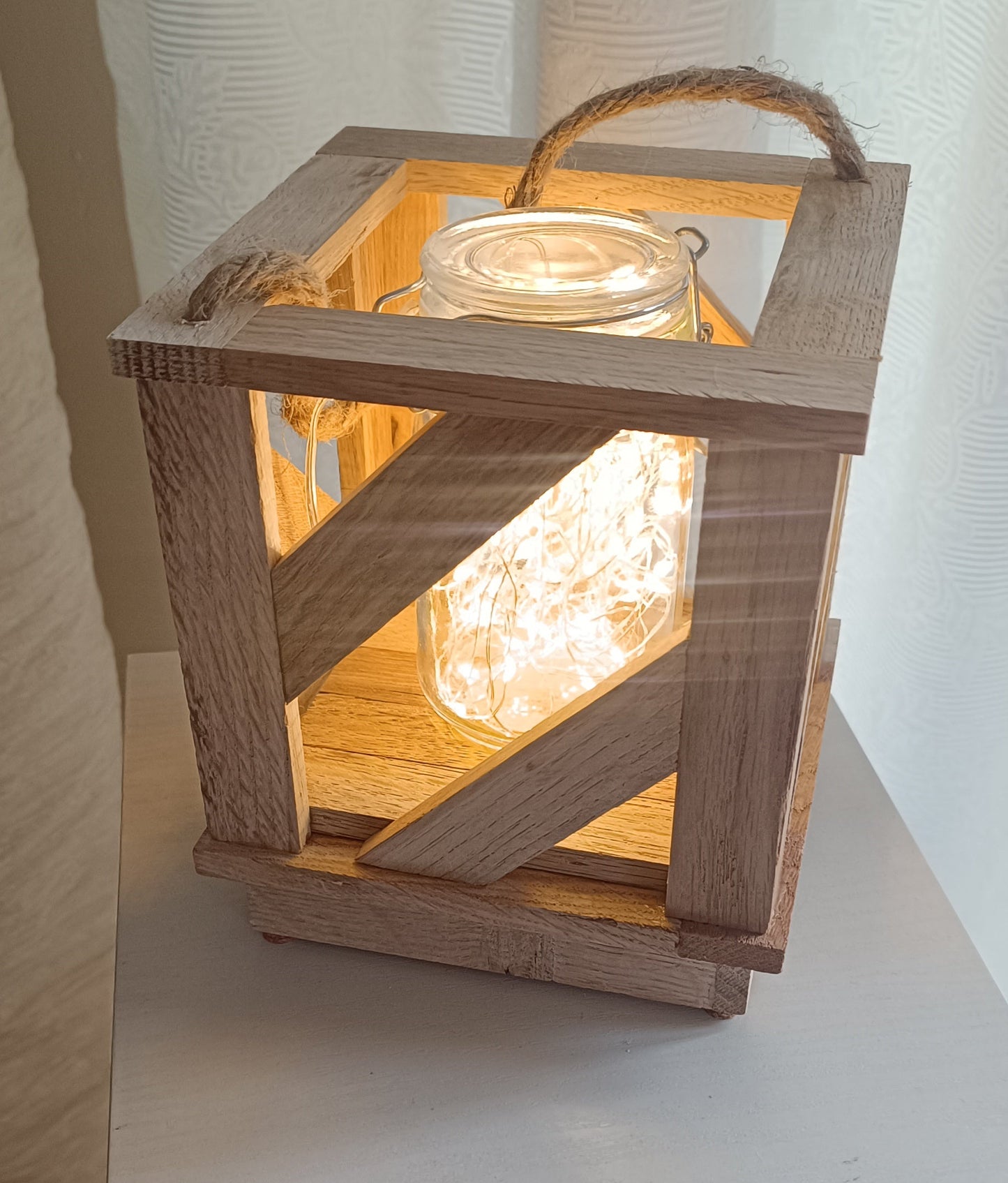 Holzlaterne "Natur"