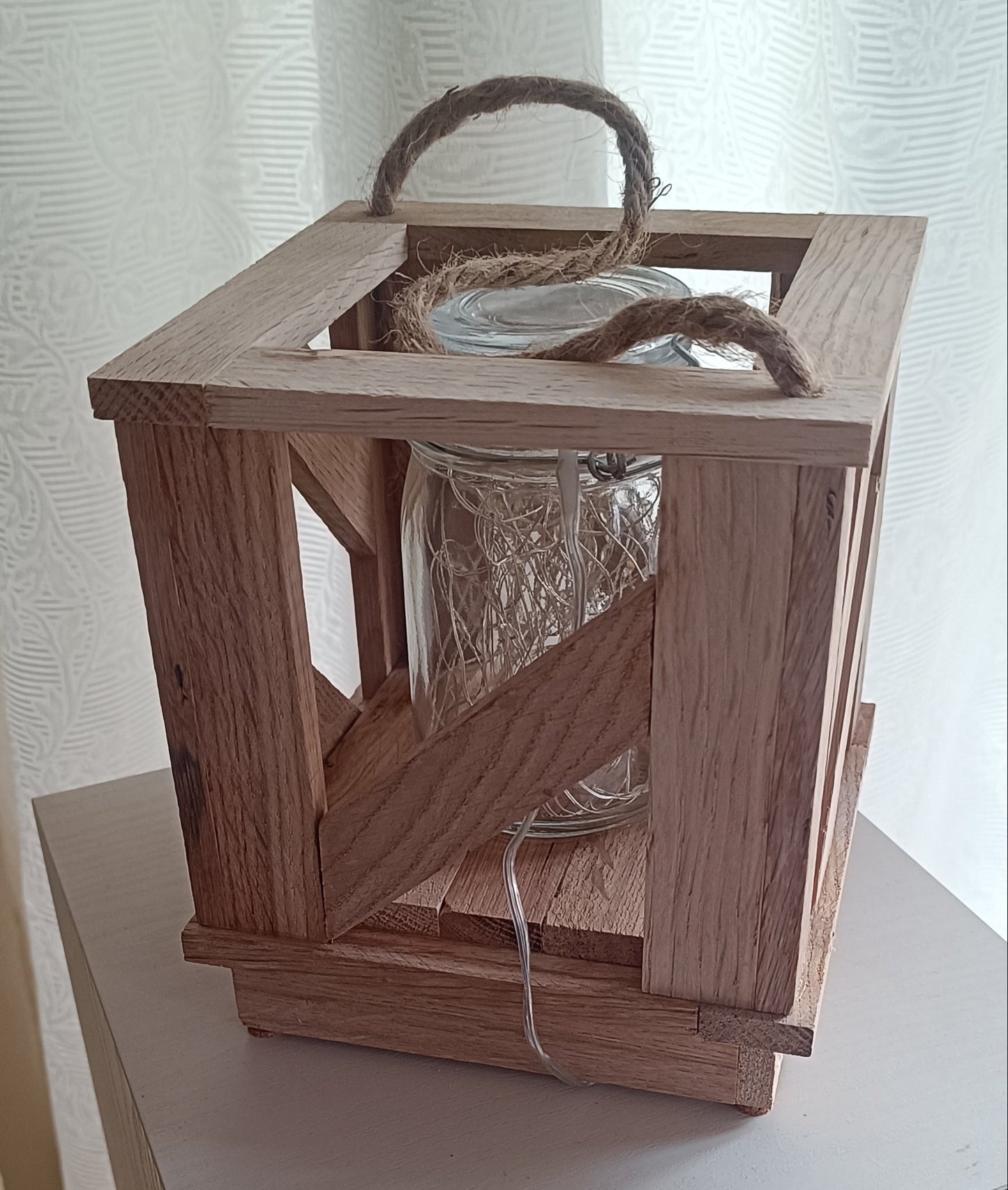 Holzlaterne "Natur"