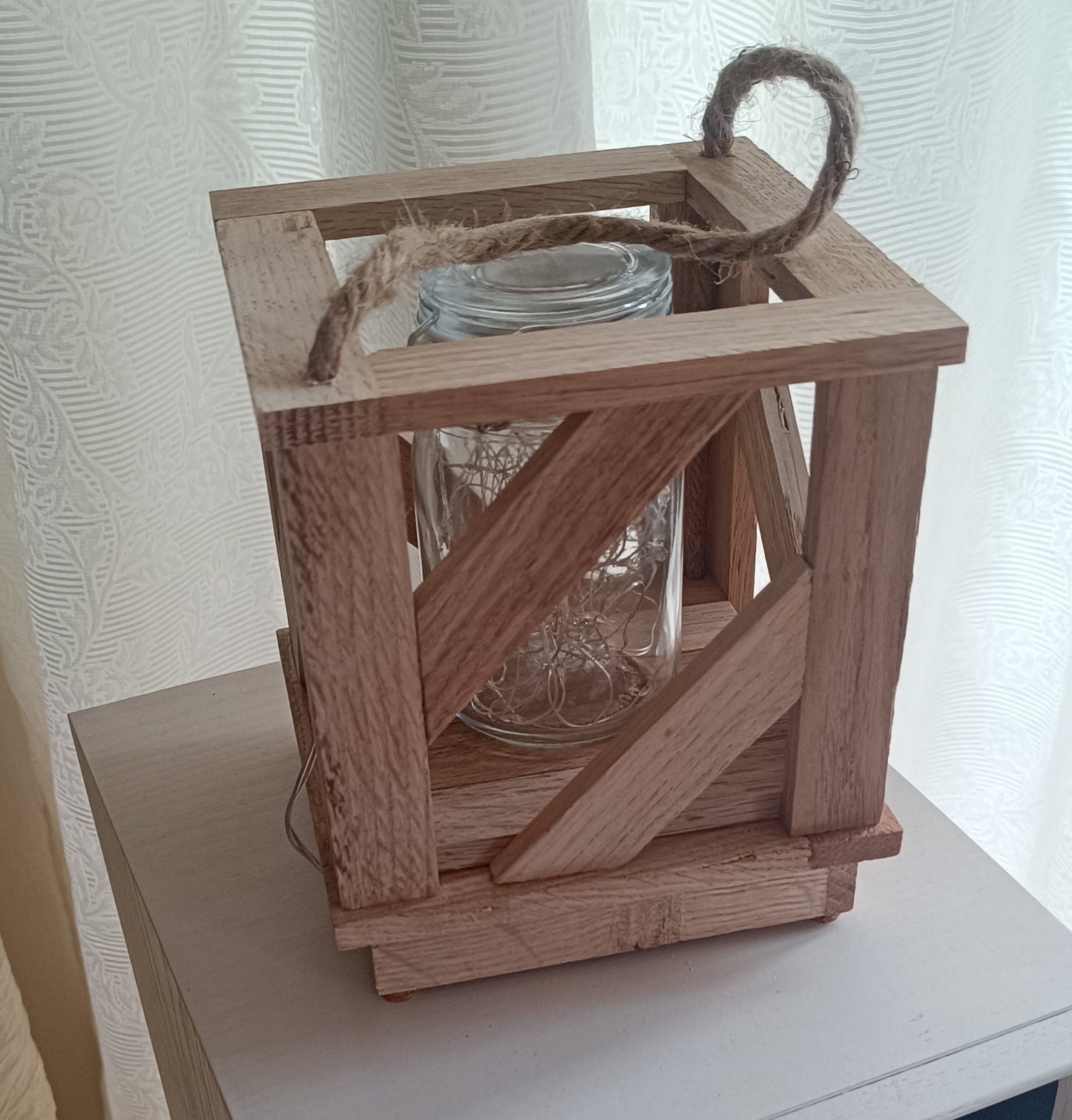 Holzlaterne "Natur"