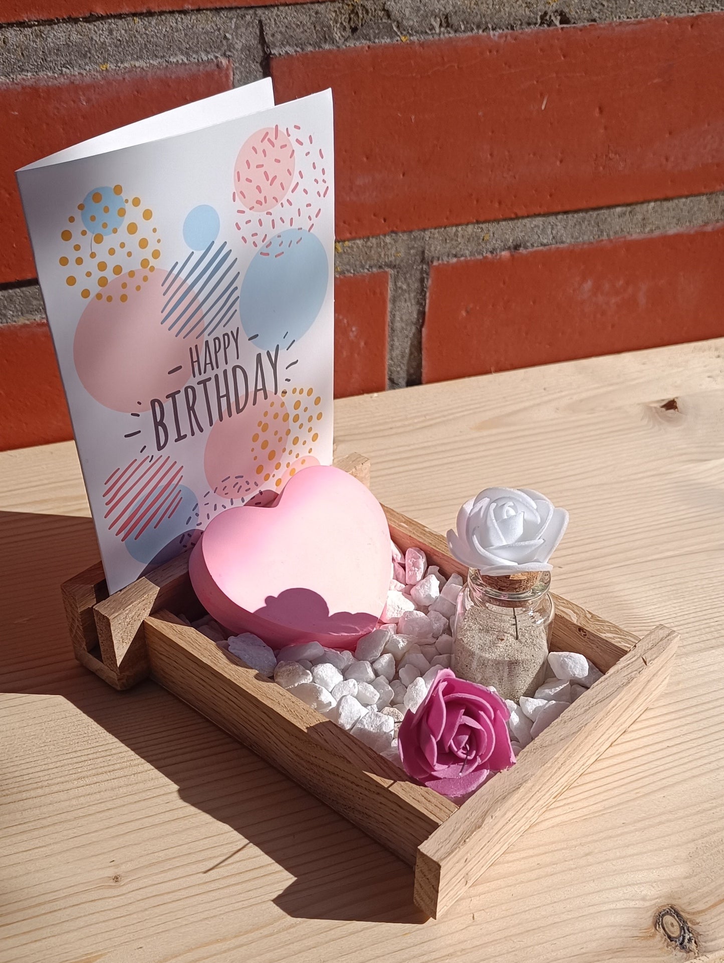 Dekobox m. Kartenhalter