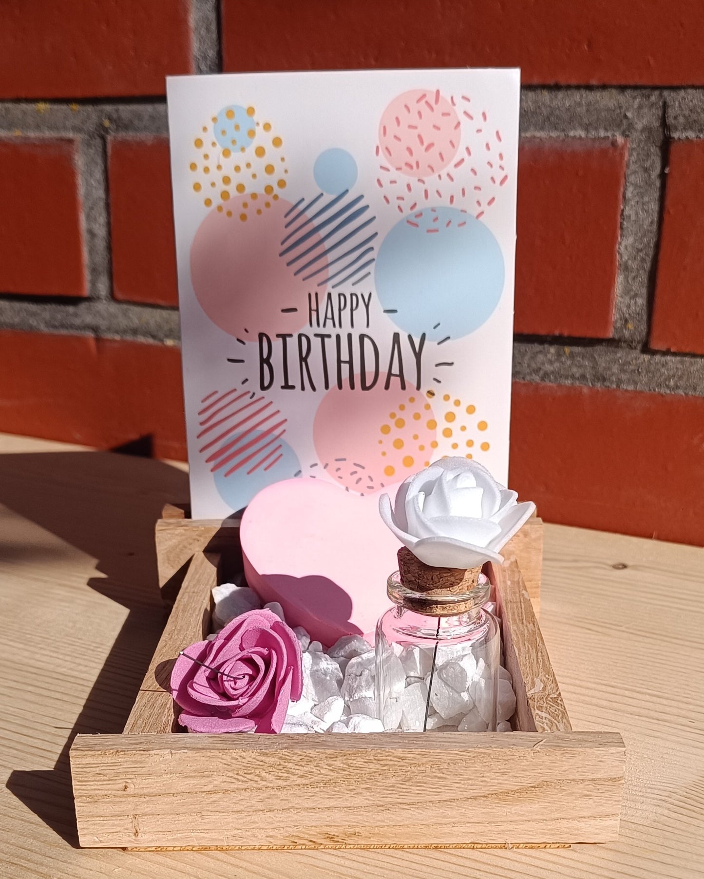 Dekobox m. Kartenhalter