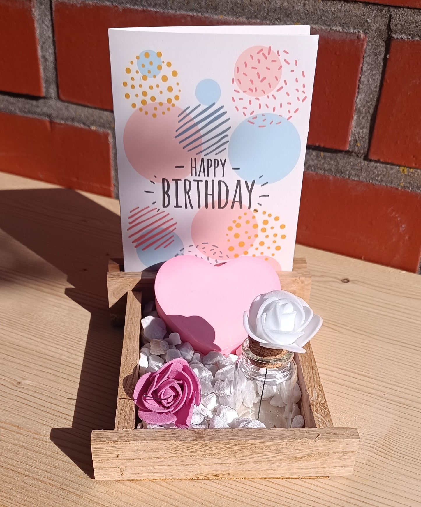 Dekobox m. Kartenhalter