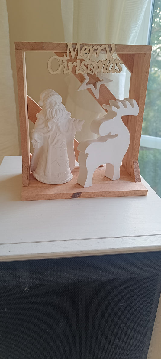 Weihnachtsbox "Hirsch und Weihnachtsmann"