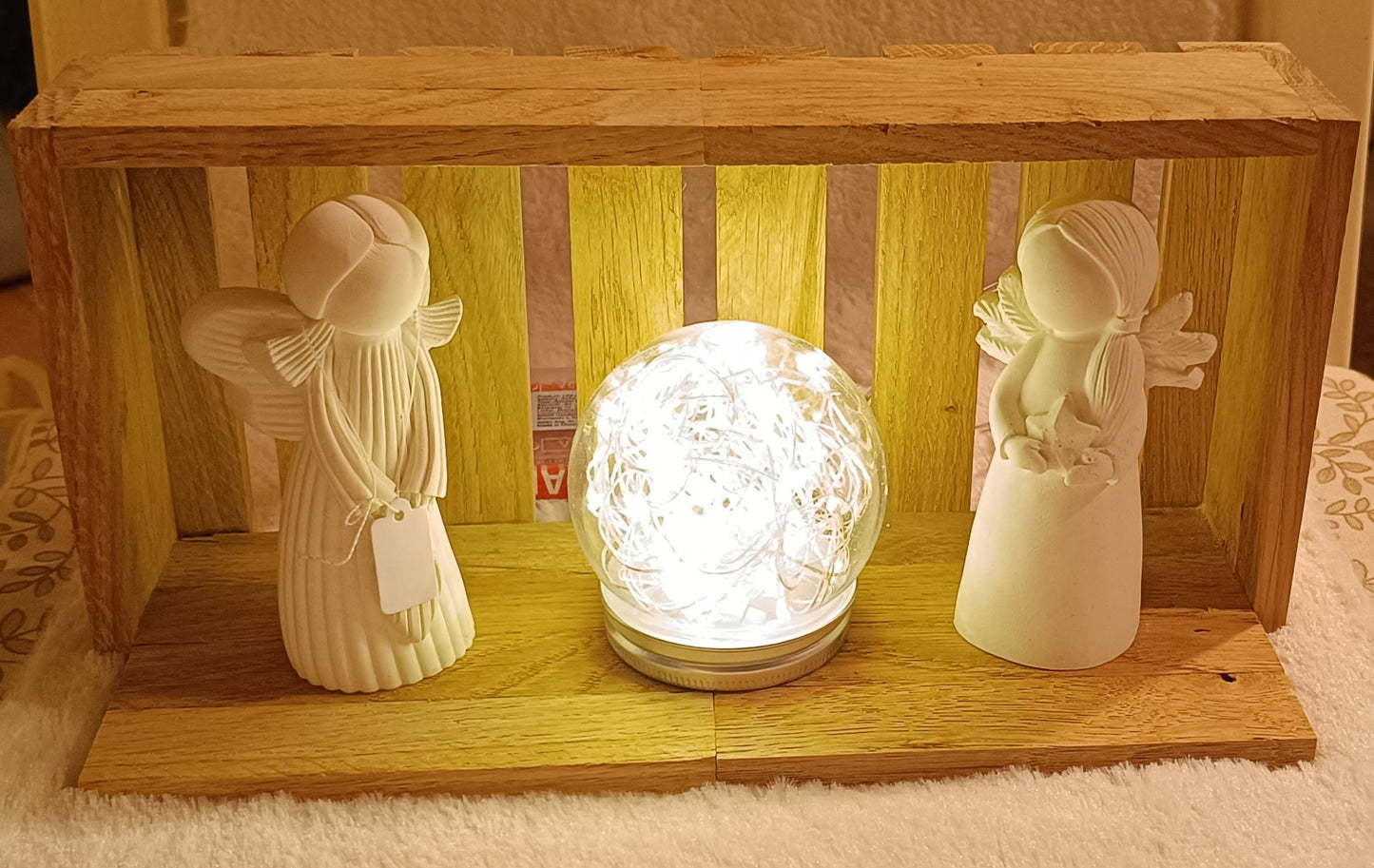 Holzbox "Lichtengel"