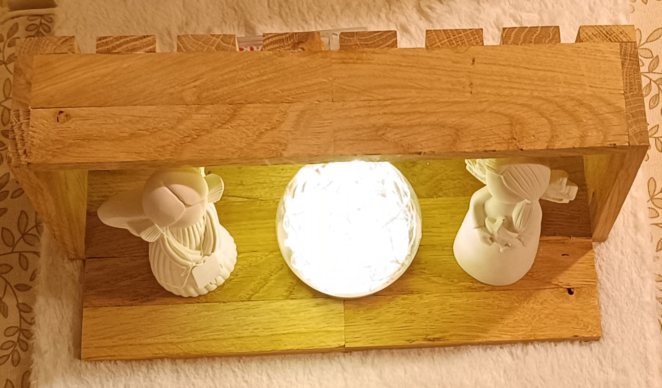 Holzbox "Lichtengel"