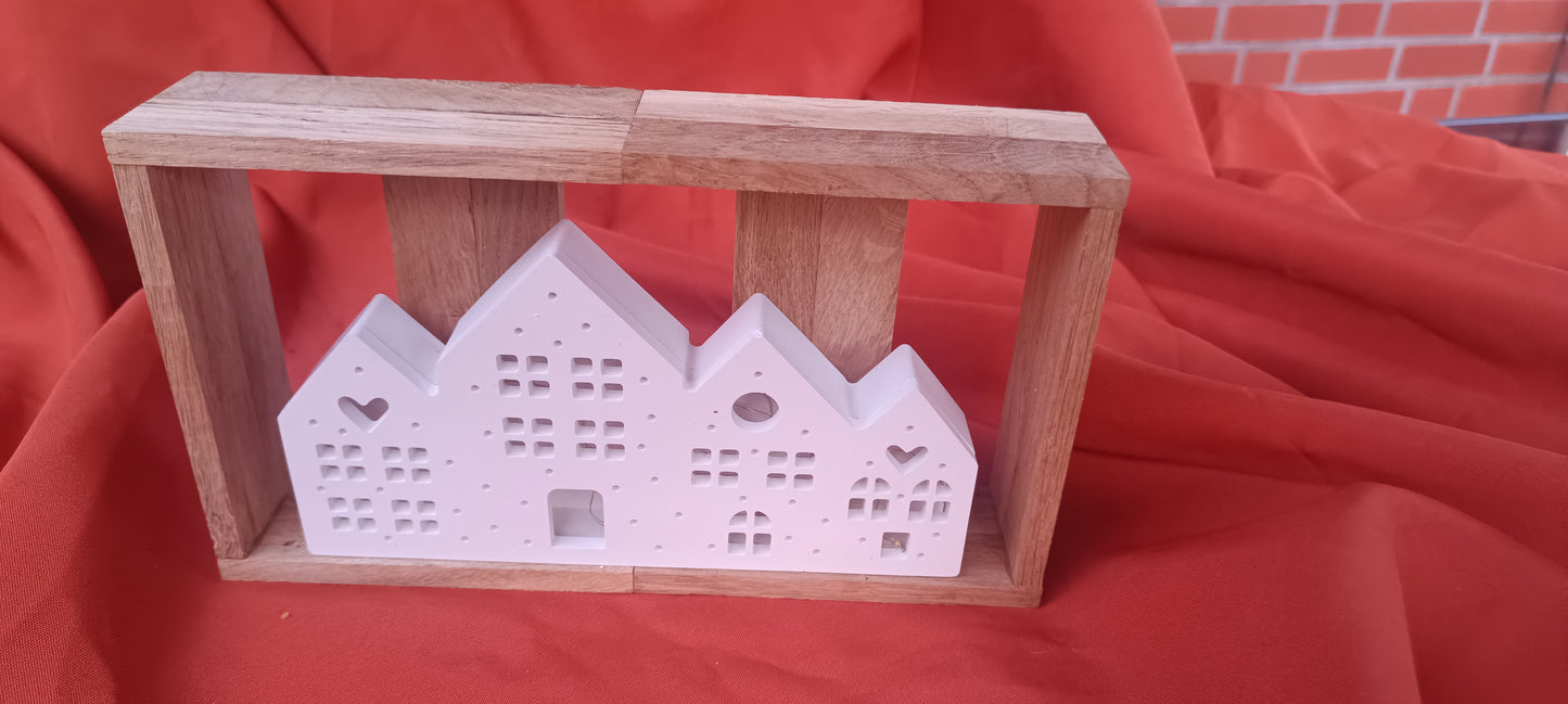 Dekobox "Häuserreihe"