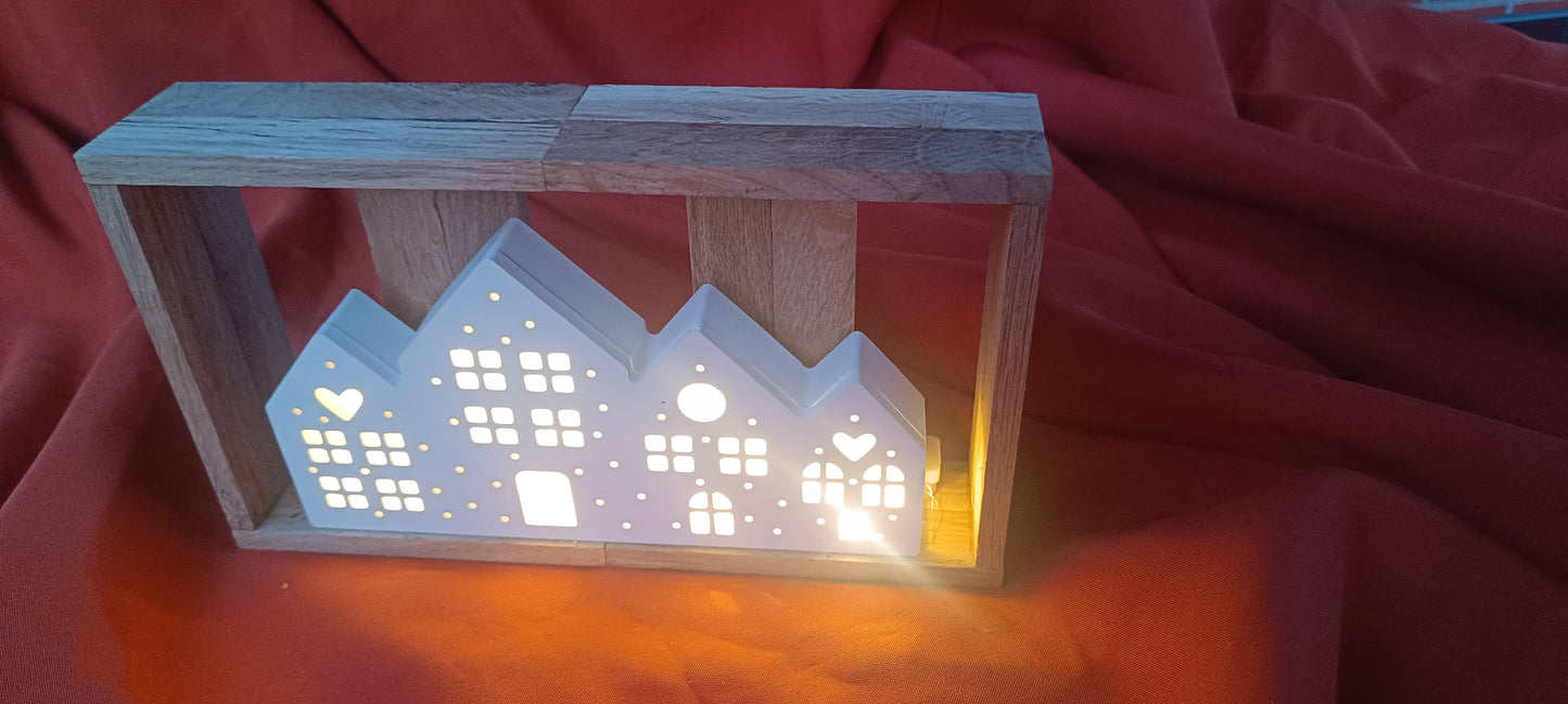 Dekobox "Häuserreihe"