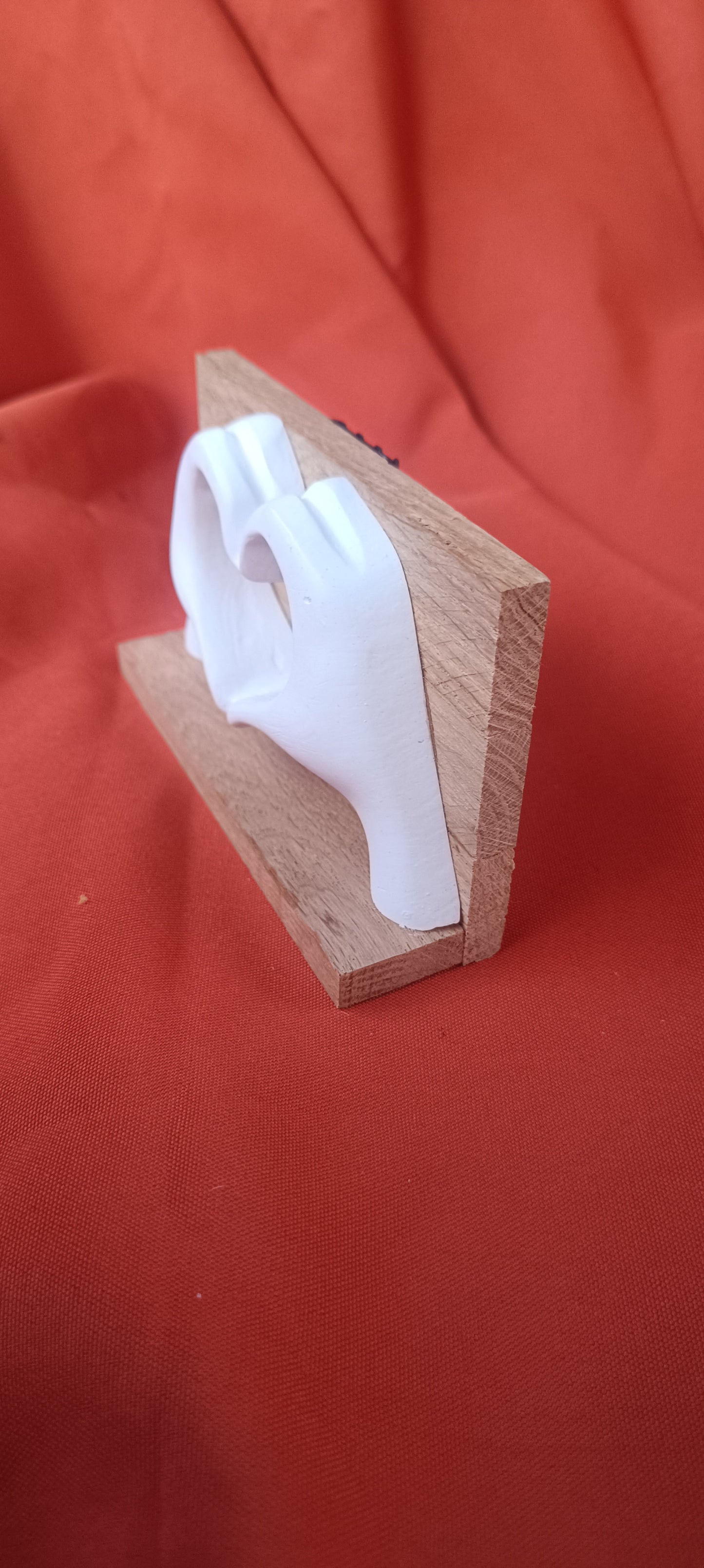 Dekoplatte "Herzhände"