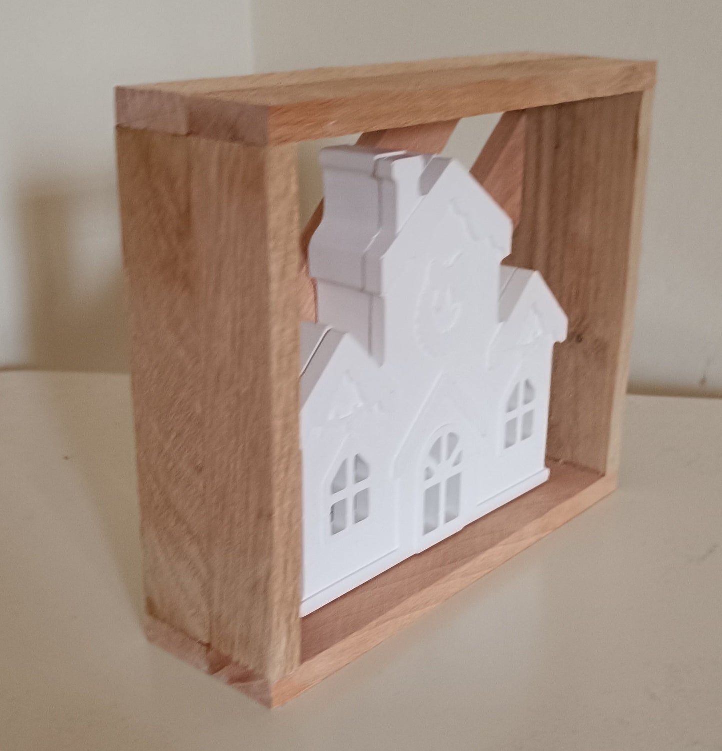 Dekobox "Weihnachtshaus"