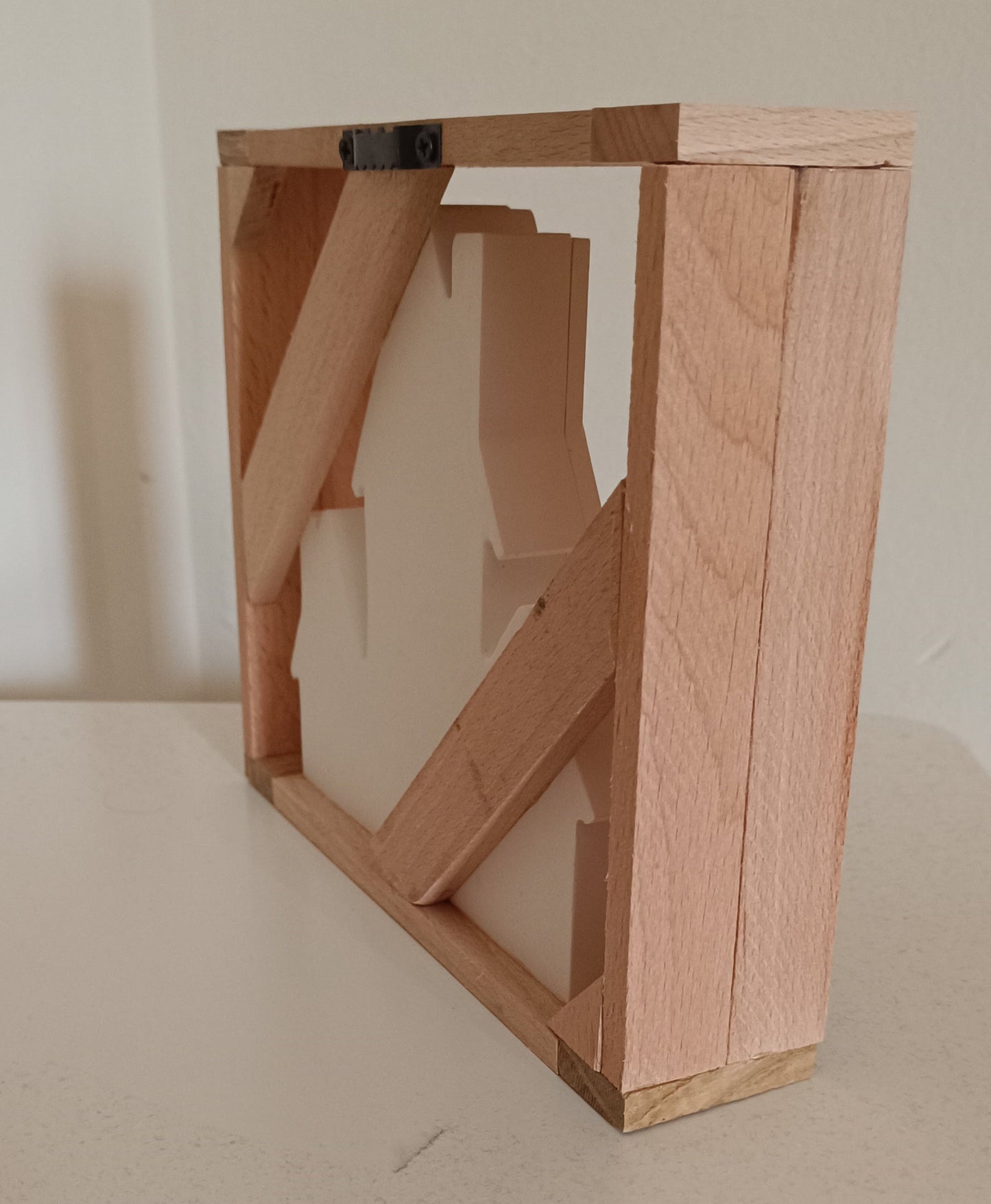 Dekobox "Haus mit Hirsch"