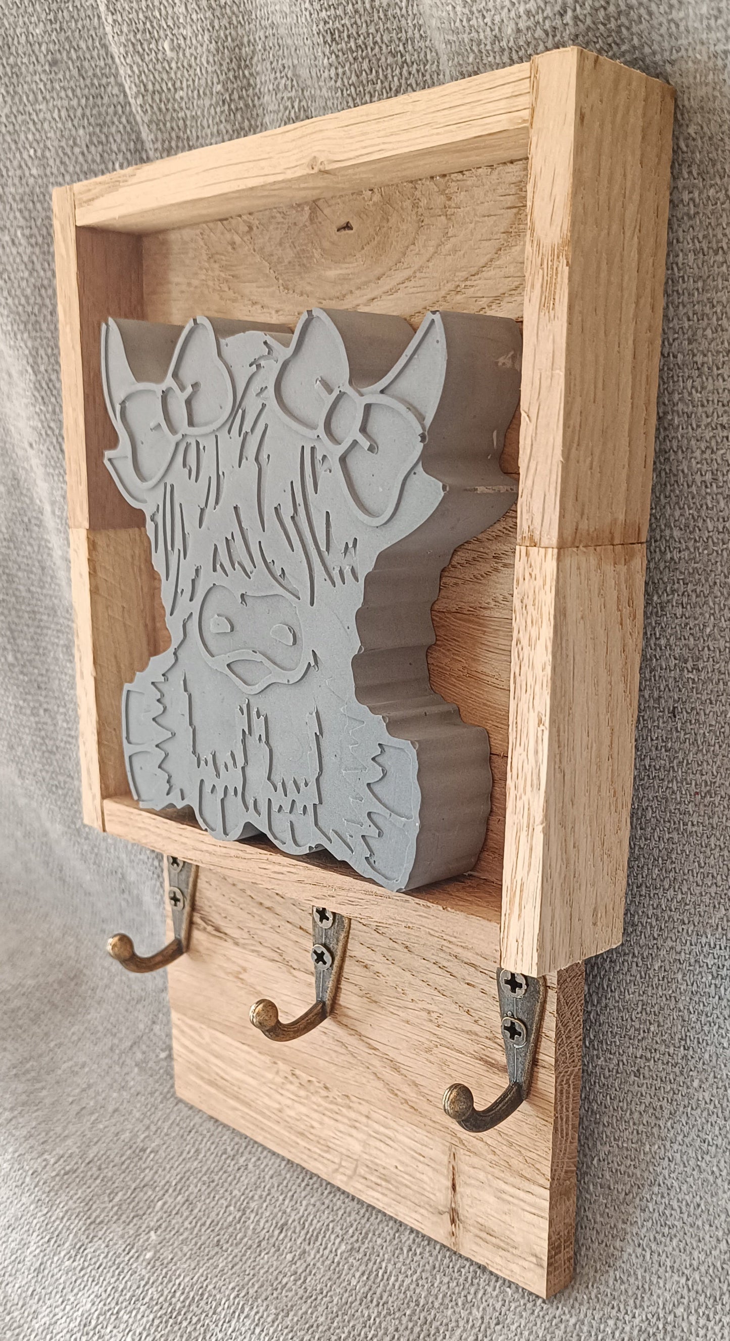 Schlüsselbrett "Rinderkopf"