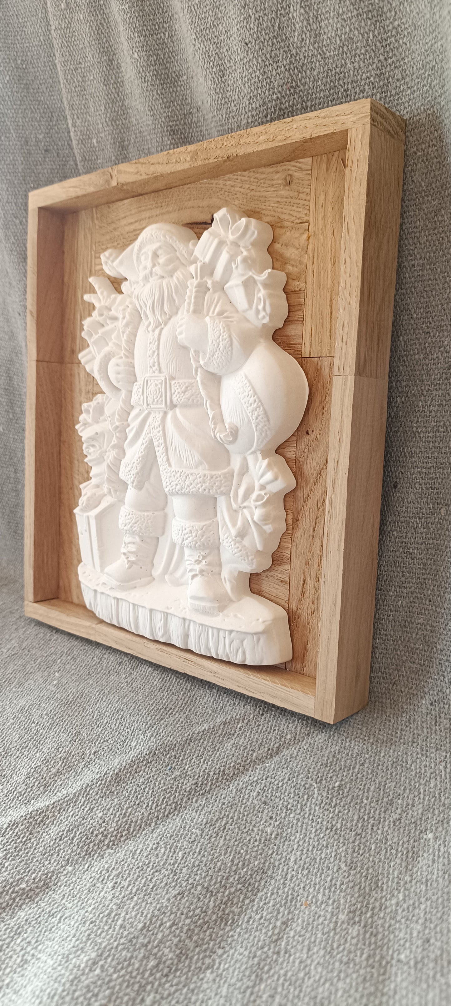 Ziertafel "Weihnachtsmann" (Wandhängend)