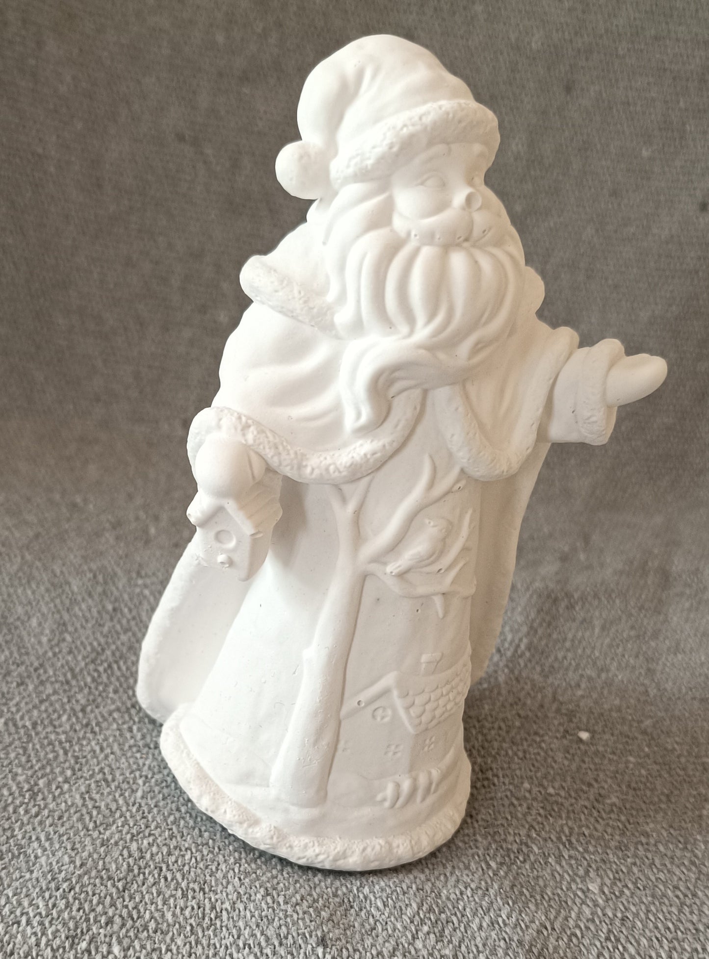 Weihnachtsmann mit Laterne