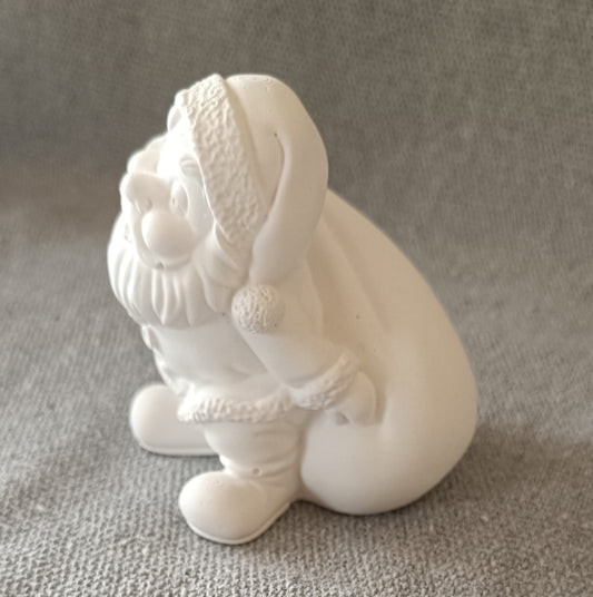 Lachender Weihnachtsmann