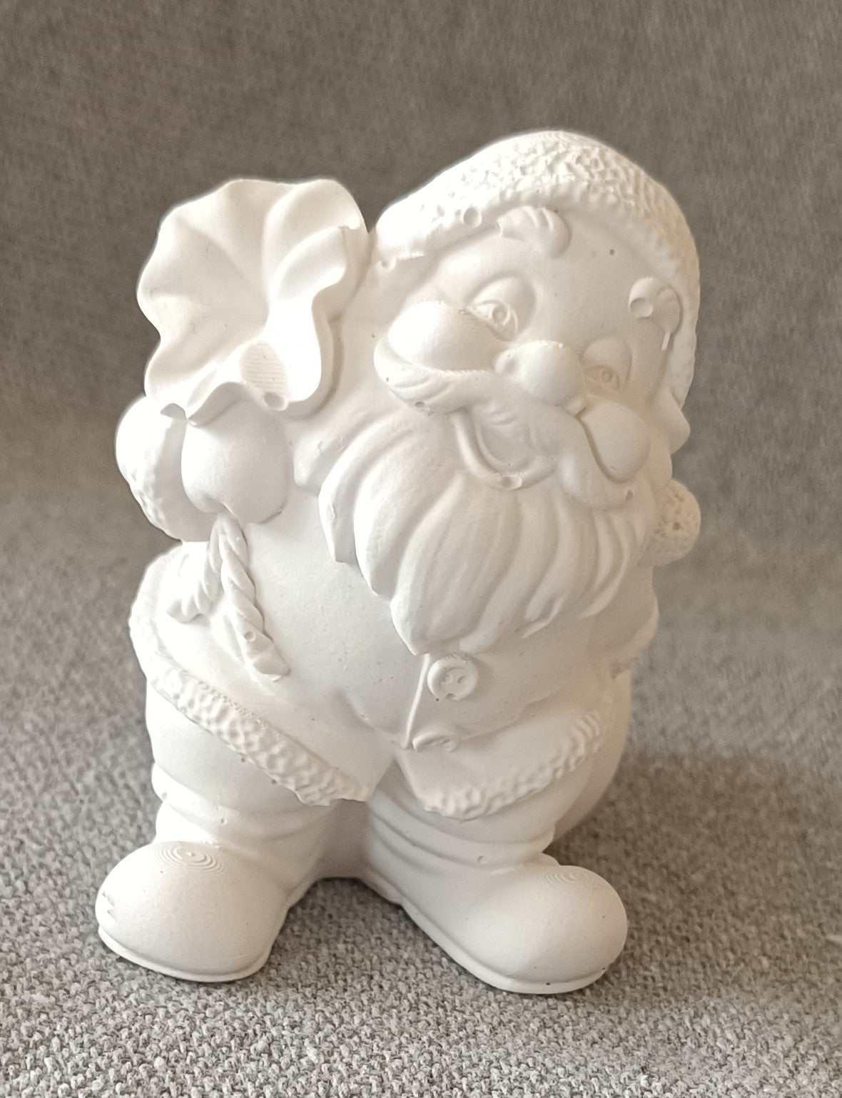 Lachender Weihnachtsmann